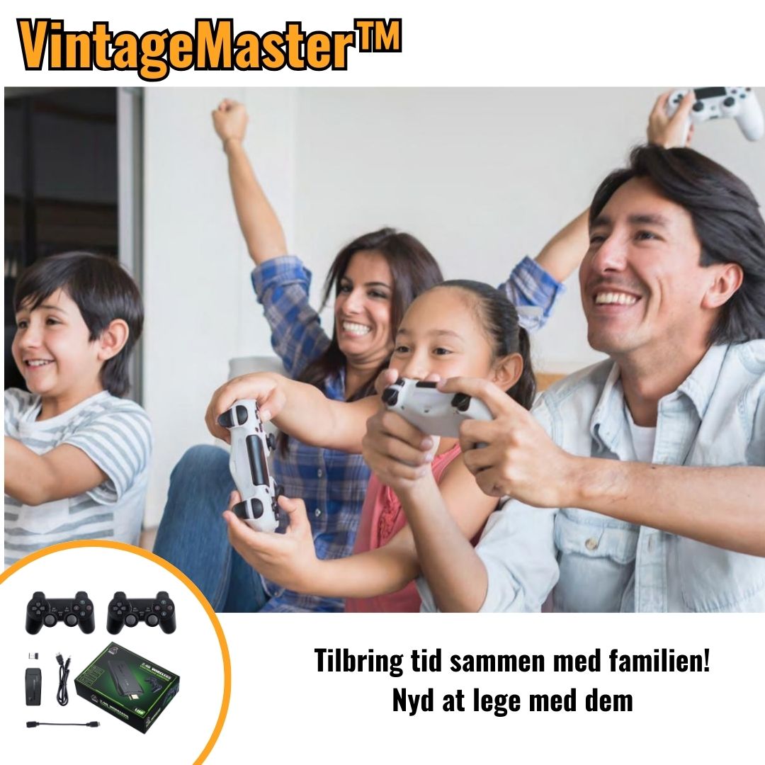 VintageMaster™ | USB-stik med mere end 20.000 retrospil